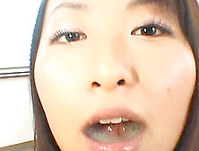 Slender Asian Cutie Is Swallowing Big Cumshots