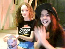 Amazing Ebony Teen Webcam Striptease