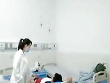 Japanese Female Doctor Fucks Patient On Hospital Bed