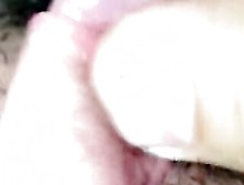 Close-Up Of Pulsating Orgasm - Gigantic Ftm Penis