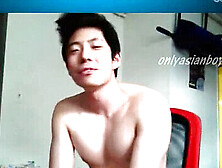 Korean Twink Pleasures Himself In Front Of The Webcam