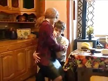 Mom Feeds Her Tits To Young Boy