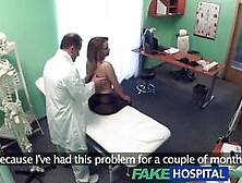 Fakehospital Big Tits Babe Has A Back Problem