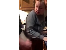 Freeuse Fucking Wife From Behind In Kitchen