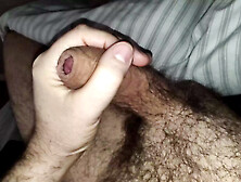 Big,  Hairy And Wet! Solo Jerk And Cum