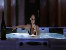 Denise Richards Relaxes In Hot Tub In Movie Valentine