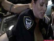 Sexy Cop Gets Banged By Stranger