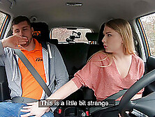 Quickie Fucking In The Car With A Driving Instructor And Lucy Heart