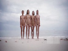 4 Nude Beach Nymphs