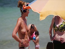 Milf Topless Beach Meeting [4K Ultra Hd]