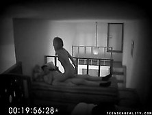 Грузин Трахает Свою Подругу В Спальне И Не Знает,  Что Их Снимает Скрытая Камера