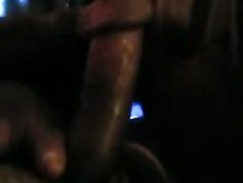 Ebony Great Deep Throat Swallow For Some Gas Money
