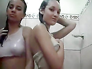 Hot Teen Brunette Dildos On Webcam