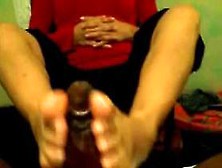 Wlf25 Latina Footjob