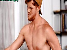 Straight Inked Ginger Stud Barebacked By Twink After Footjob