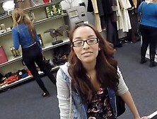 Broke College Student Getting Fucked In The Pawn Shop