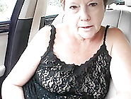 Small Titted Milf Suzy Topless Car Drive