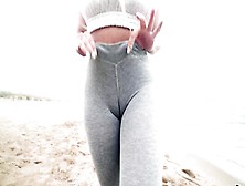 Big Ass Big Tits Blonde Vixen Has Intense Outdoor Banging On A Beach