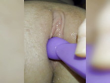 Young British Milf Fucks Plays With 2 Vibrating Dildos Doggy And Lying On Back Pussy Dripping As She Rubs Herself