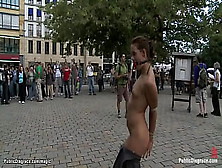 German Babe Humiliated On The Streets
