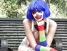 Slim Clown Mikayla Got Free Cum On Mouth