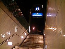 Public Fuck In Metro Station.