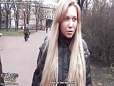 Public Fuck With A Hot Blonde