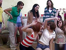 Strapon Fucked Students Hazed By Lesbians