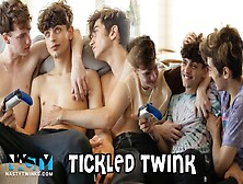 Nastytwinks - Tickled Twink - Zayne Bright Doesn't Want To Give Up Controller,  Donavin And Jayden Tickle And Fuck To Make Him