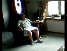 Hidden Webcam Big Granny