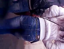 Candid Ass Tight Jeans 18.