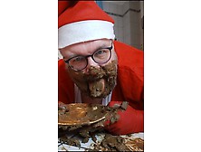 Scat Santa Loves To Eat His Own Shit