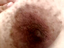 Small Brown Nipples,  Big Areolas,  Big Tits Closeup