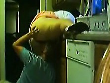 Fat Latin Woman Being Fucked In A Kitchen
