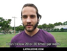 Latinleche - Straight Soccer Stud Gay For Pay