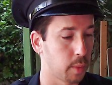 Stud Gets Female Cop To Gush From Cunt