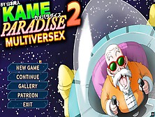 Kame Paradise Two [Dragon Ball Parody Sex Game] Ep. One Master Roshi Steals Bulma Space Ship To Fuck