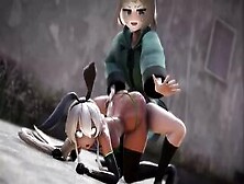 (Taka84 Mmd) She Likes Wild Sex The Glutton Had To Do A Beauty Dance To Suck