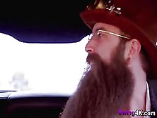 Bearded Guy Is An Experienced Swinger Dude Who Bangs Bad Bitches Regularly