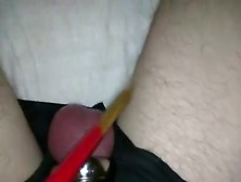 Amazing Amateur Bdsm,  Ballbusting Porn Clip