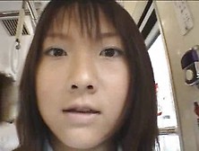 Japanese Cutie Screwed In A Educate Real Puplic Sex