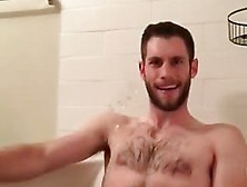 This Guy Loves Pissing On Himself Before Jerking Off