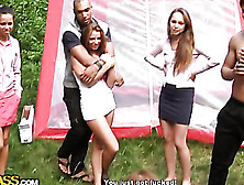 Outdoor Party Turn To Students Sex Party Movie