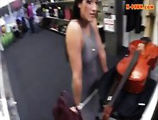 Amateur Babe Pawned Cello And Gets Pussy Fucked By Pawn Man
