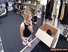 Puppy Lover Pawns Her Twat To Earn Money