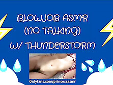 Blowjob (Thunderstorm Asmr)